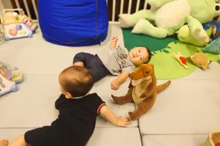 0歳児コーナー