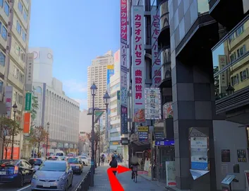 池袋 東口からのルート⑫