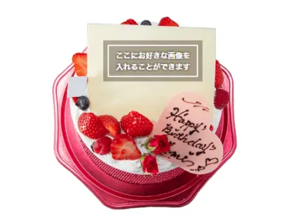 ホワイトクリームケーキ[丸型]