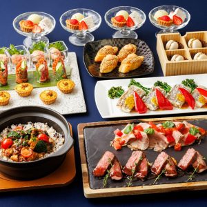 国産サーロインステーキ付きシーズンデラックスコース
