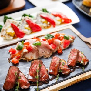 国産サーロインステーキ付きシーズンデラックスコース