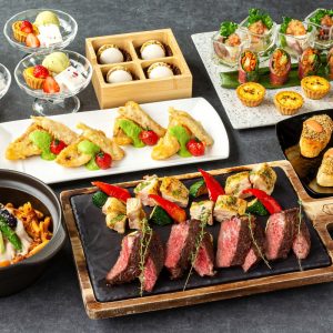 国産サーロインステーキ付きシーズンデラックスコース